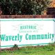 Historic Waverly welcome sign